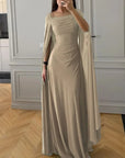 ALESSIA™ | Elegant Long Sleeve Lapel Dress