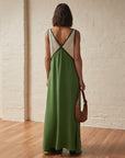 Sienna - Contrast Maxi Dress