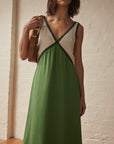 Sienna - Contrast Maxi Dress