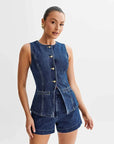 Alessia™ | Set Casual Denim 2 Pieces