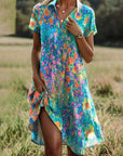 SARAH™ | Colorful Dress With Floral Print