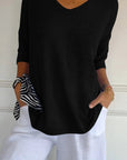 Alexa™ Knit Top with V-neck