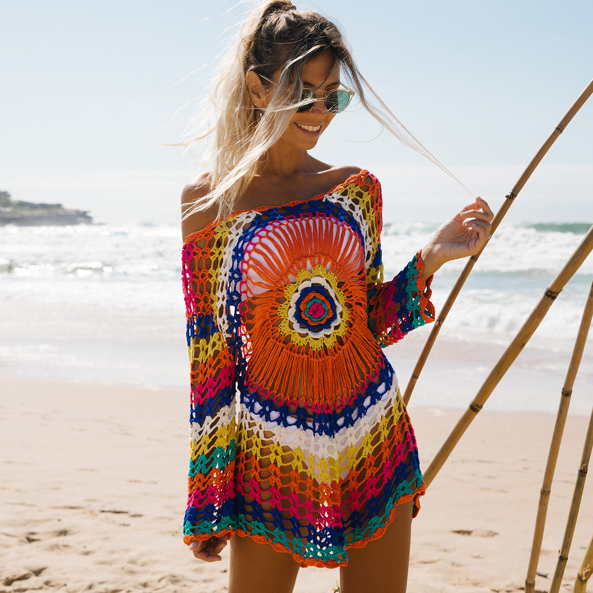 Melodia - Colorful Sun Protection Swimsuit Cover Up