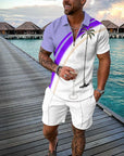 Tropicana Polo Shirt And Shorts Co-Ord