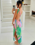 Malia - Colorful Maxi Dress