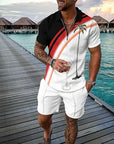 Tropicana Polo Shirt And Shorts Co-Ord