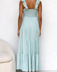 ALESSIA™ | Elegant Maxi Dress with Ruffles