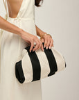 Sofia | Two-Tone Elegance Clutch