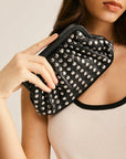 Eve | Studded Elegance Clutch