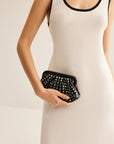 Eve | Studded Elegance Clutch