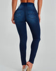 SUTTON - High-Waisted Skinny Jeans