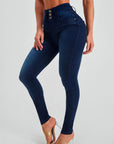 SUTTON - High-Waisted Skinny Jeans