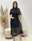 KAREN™ | Elegant Lace Maxi Dress