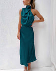 ALESSIA™ | Elegant Silk Dress