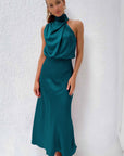 ALESSIA™ | Elegant Silk Dress