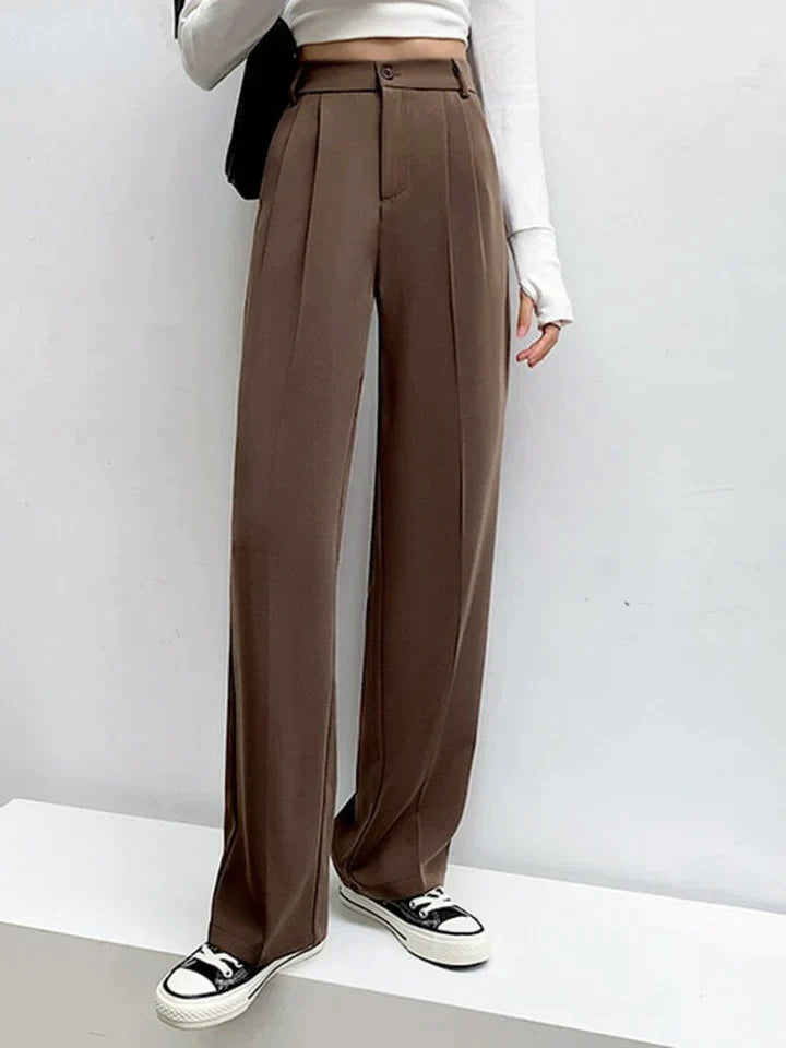 FAY - Women&#39;s High Waist Trousers