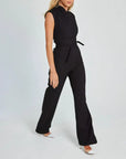 Zoe™️ | Women's Sleeveless Wide-Leg Jumpsuit