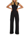 Zoe™️ | Women's Sleeveless Wide-Leg Jumpsuit