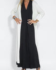 Anaya™ | Elegant Long Dress with Matching Cardigan