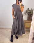 Daelin | Comfortable Pleated Dress