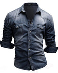 Giancarlo™ | Retro Denim Shirt