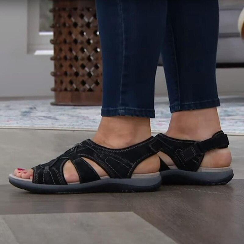 Athena™ - Stylish, Adjustable Sandals with Arch Support