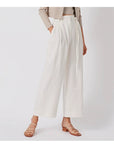 JETTA - Linen Wide-Leg Trousers