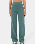 SKIBLE- Comfy High-Waist Wide Leg Stretch Trousers