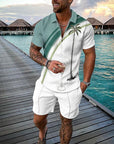 Tropicana Polo Shirt And Shorts Co-Ord