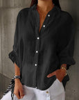 Giulianen™ - Elegant Linen Blouse